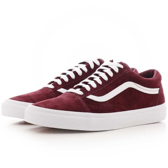 NIB Vans Old Skool Pig Suede Port Royale/True White VN0A4BV5S3N1 US Mens 11/12 - Picture 5 of 10